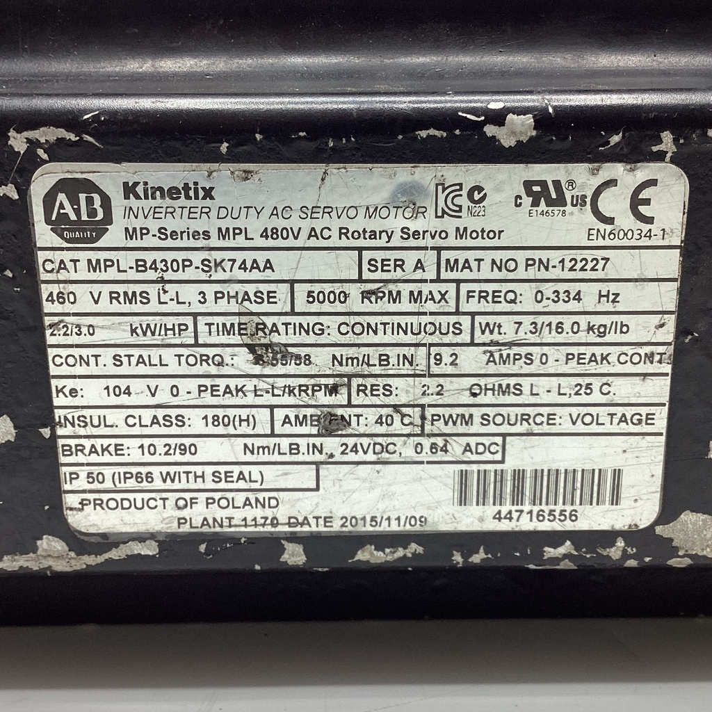 MPL-B430P-SK74AA